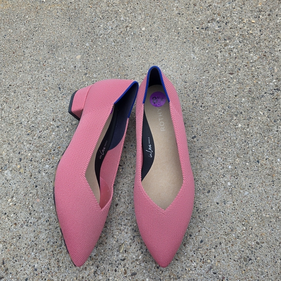 Rothy's Pink Heels - Picture 1 of 6